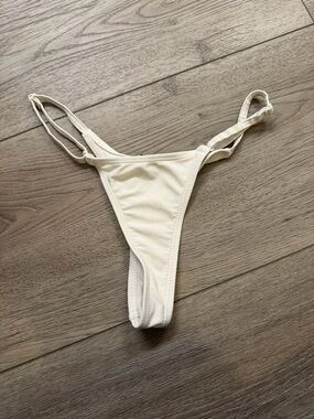 BOUTINE LA Cream Minimal String Bikini Bottom